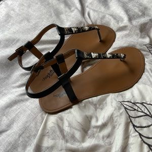 Charlotte Russe sandals, size 8